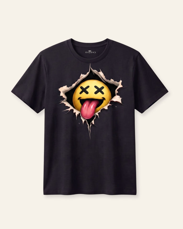 Matching Crazy Emoji Tees