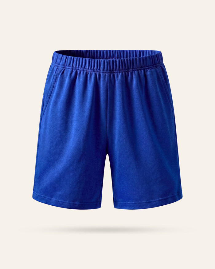 Royal Blue Basic Shorts