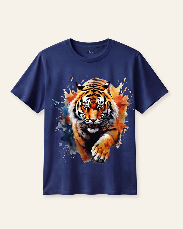 Matching Tiger Splash Tees