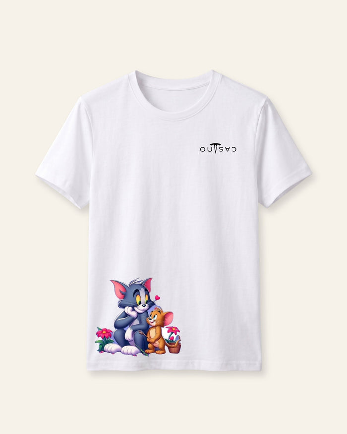 Girls Cartoon Duo Tee