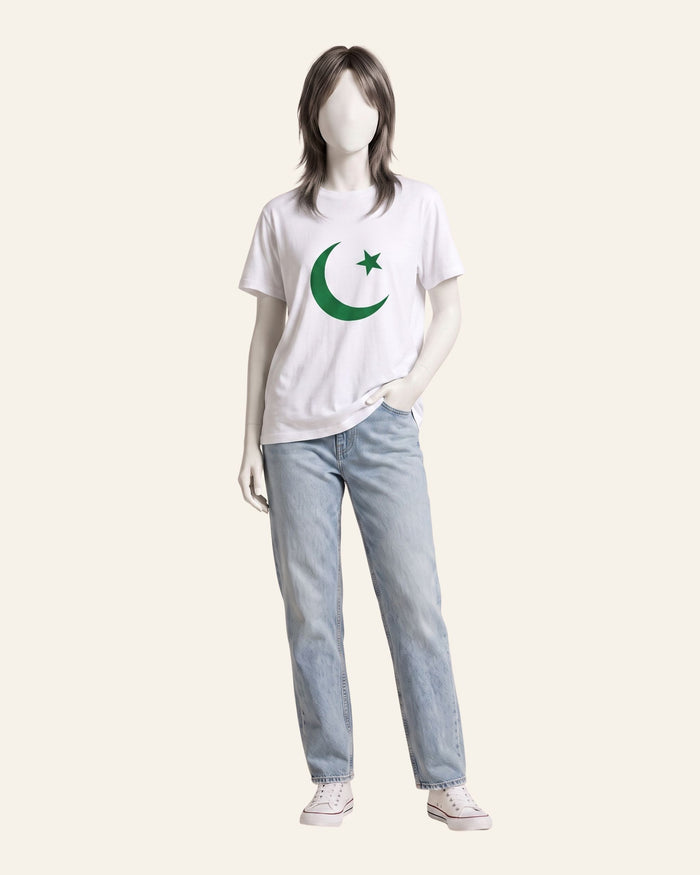 Ladies Crescent & Star Tee