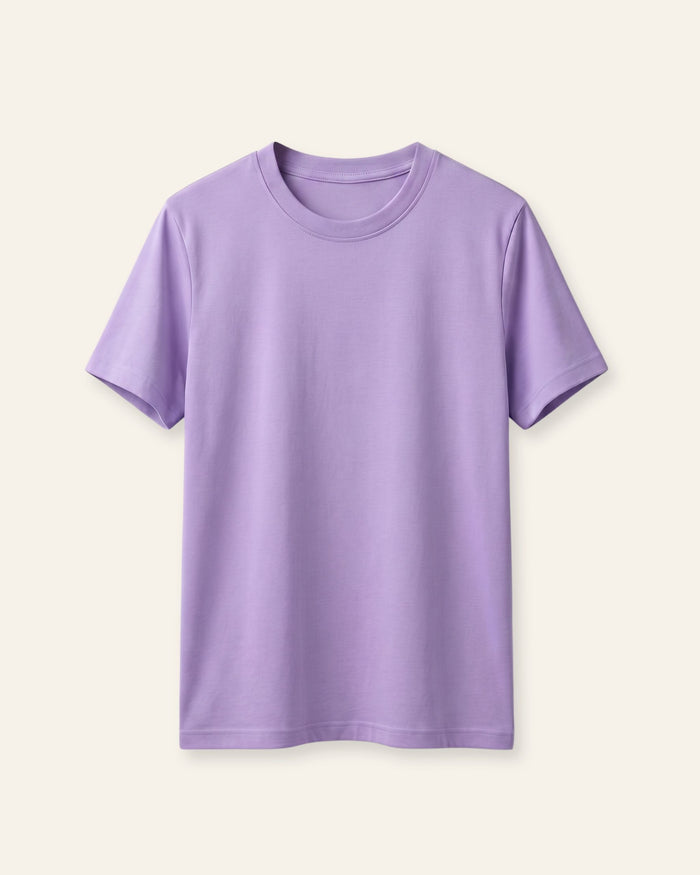 Girls Basic Tee - Lavender