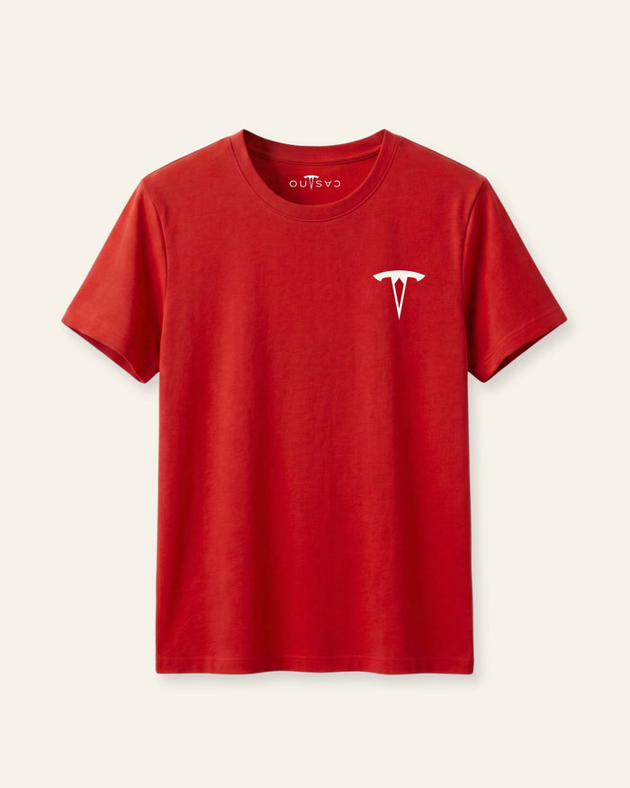 Red Basic Tee
