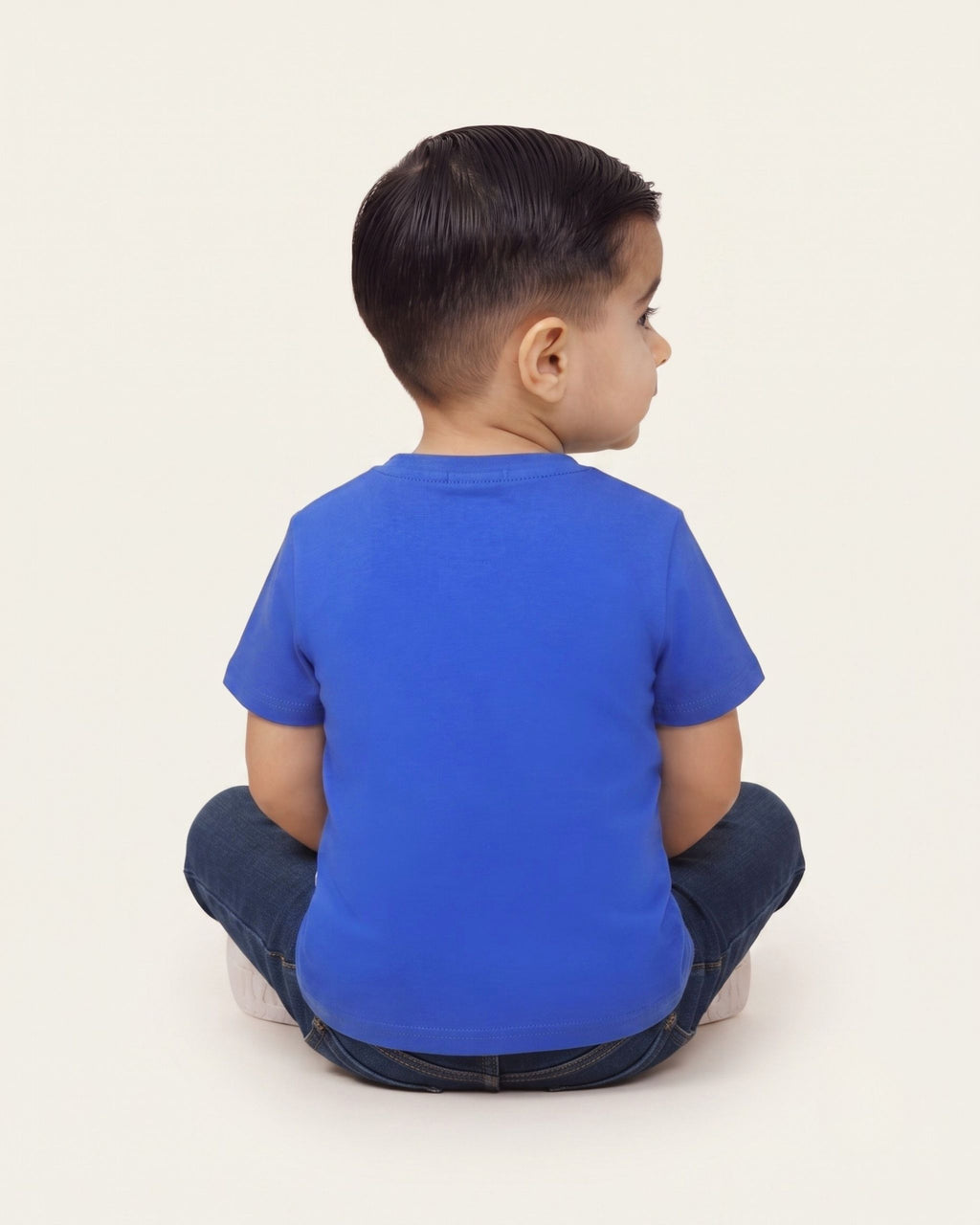 Boys Web Hero Pocket Tee — Royal Blue
