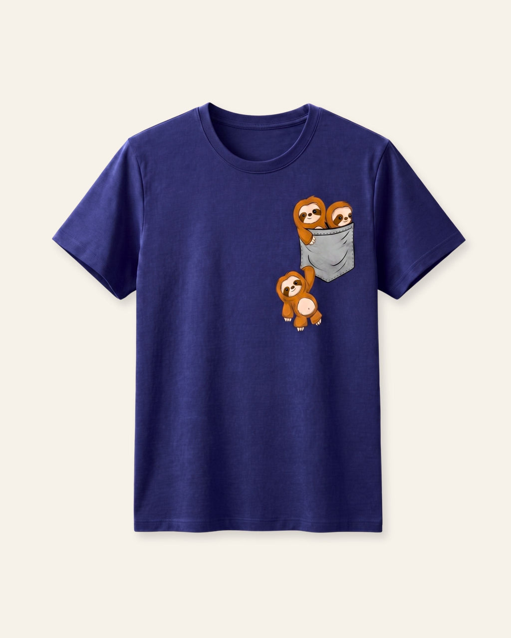 Boys Little Mouse Tee — Navy