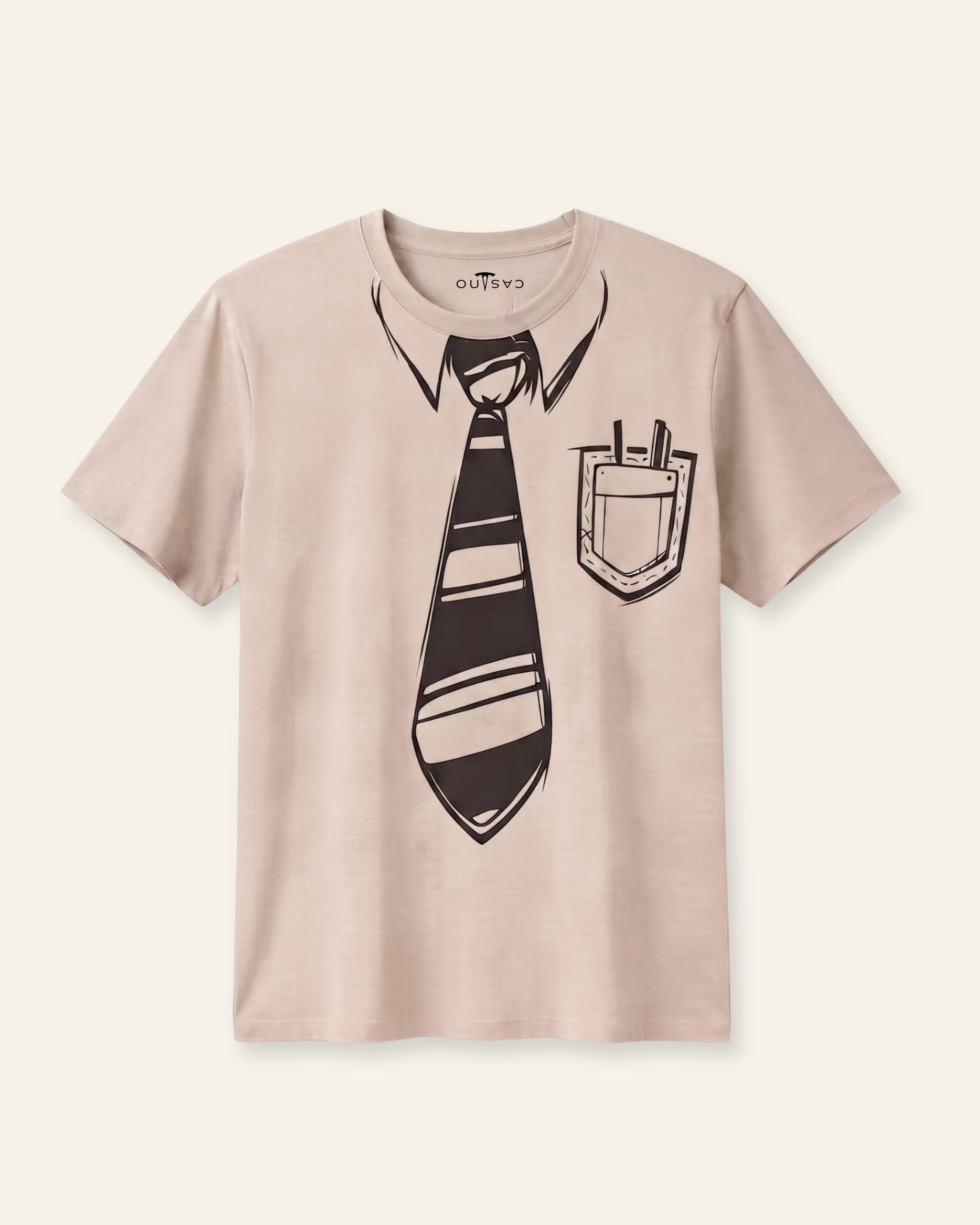 Matching Sketch Tie Tees