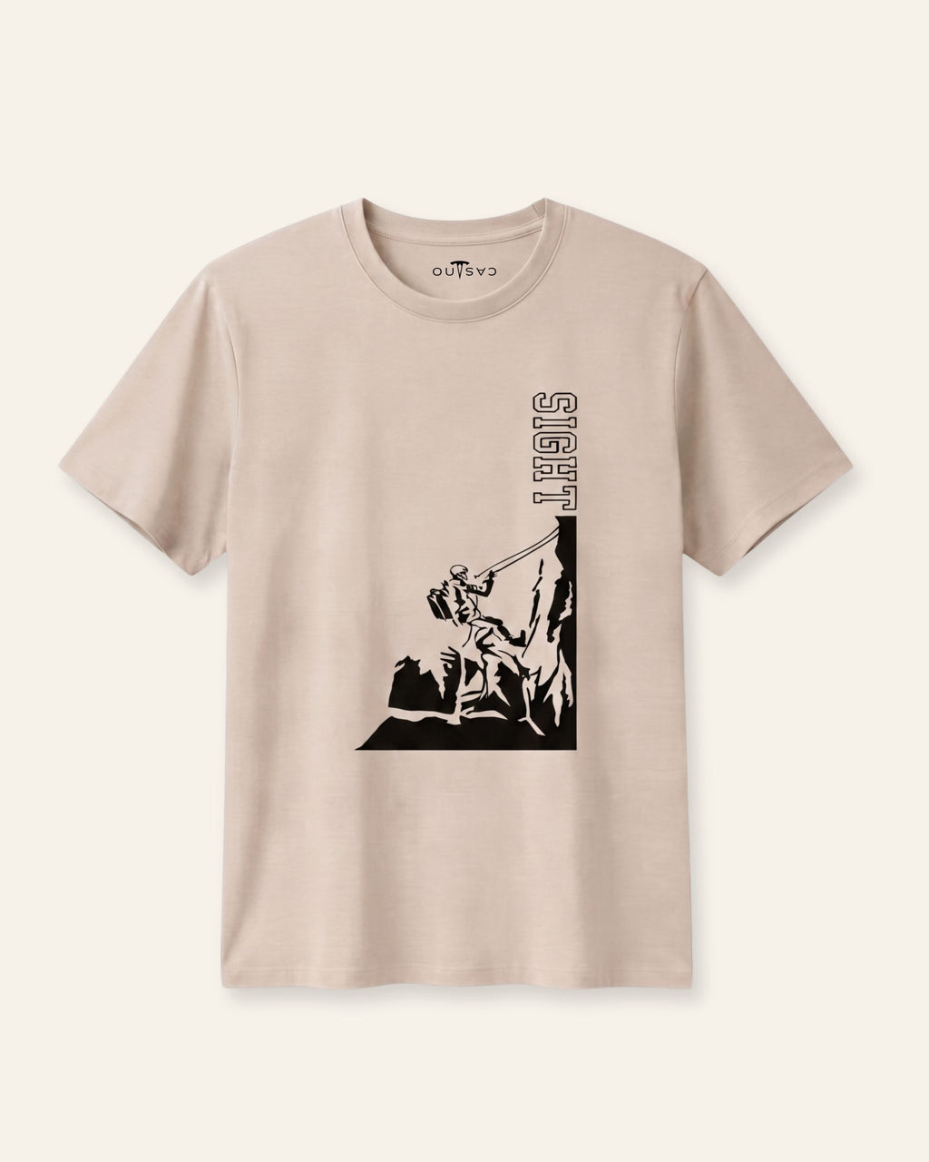 Men's Explorer Graphic Tee — Sand