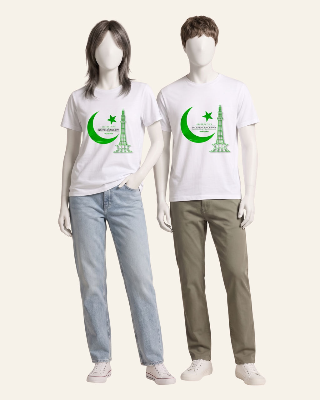 Matching Azadi Star Duo Tees