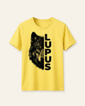 Boys Lupus Wolf Tee — Yellow
