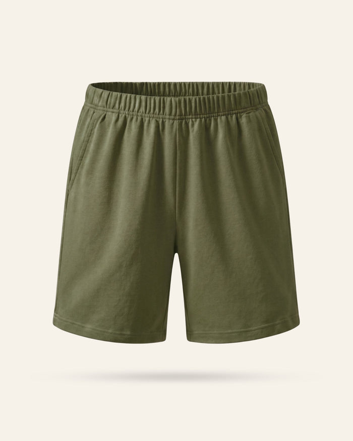 Olive Basic Shorts