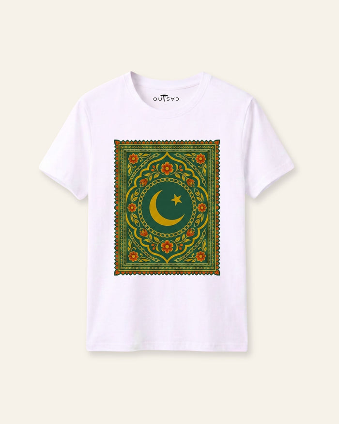 Truck Art Frame White Tee