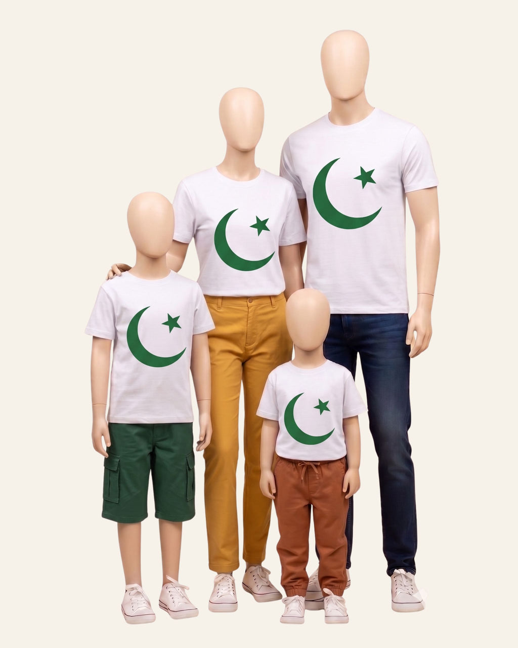 Family Crescent & Star Tee