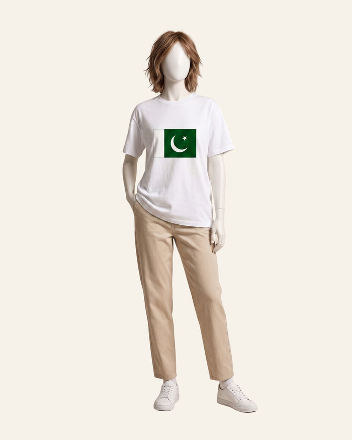Ladies Flag Pocket Tee