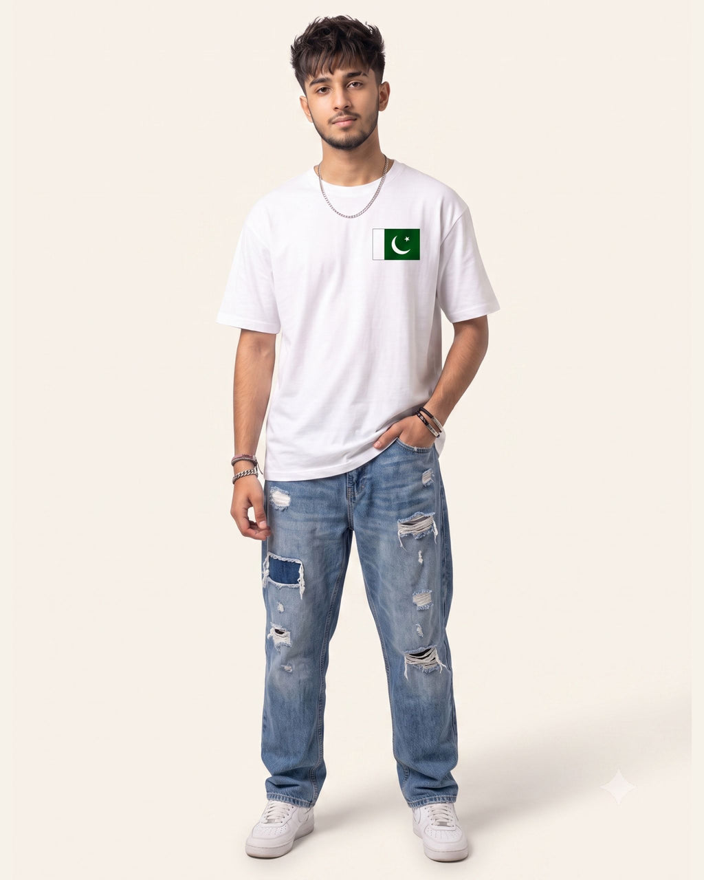 Gents Pocket Crescent Tee