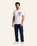 Men's Pocket Craft Graphic Tee — White