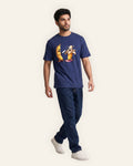 Men's Banana Duo Graphic Tee — Navy