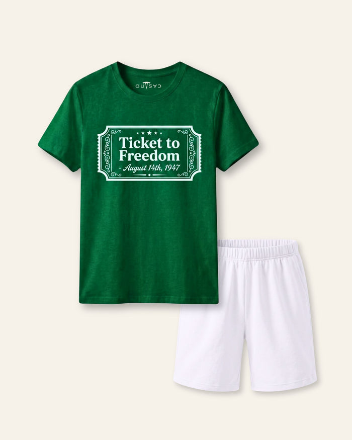 Ticket to Freedom Green Set