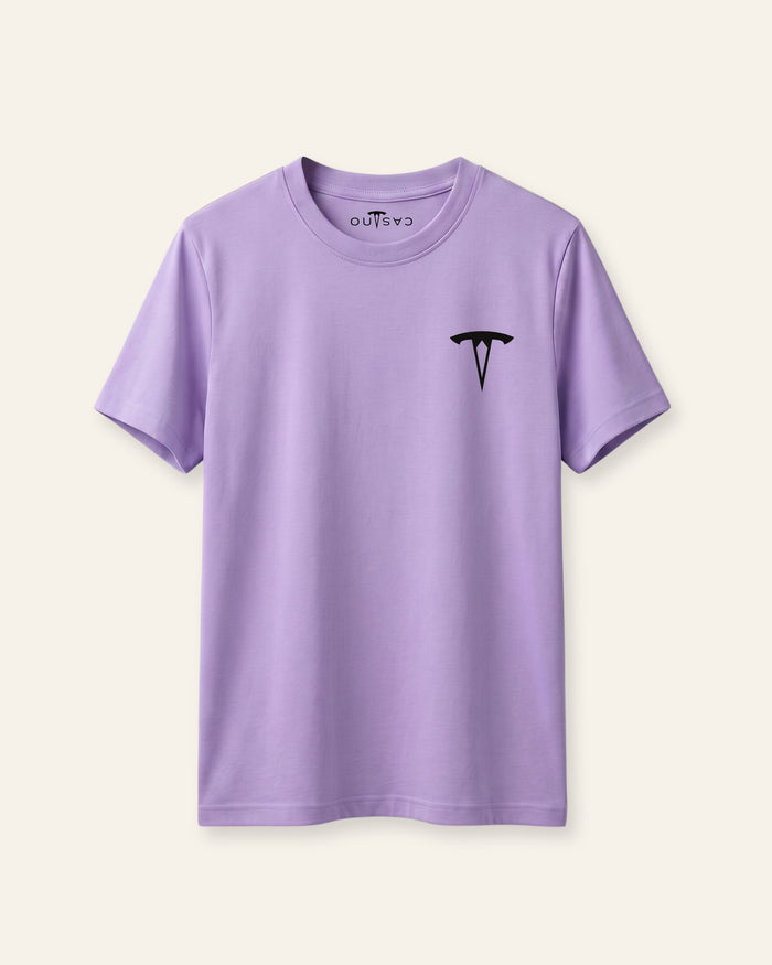 Lavender Girls Basic Tee