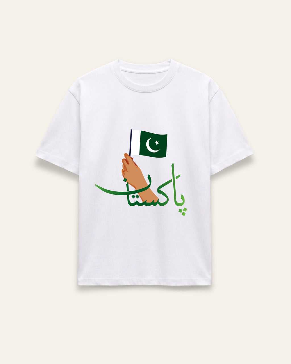 Matching Azadi Festive Green Tees