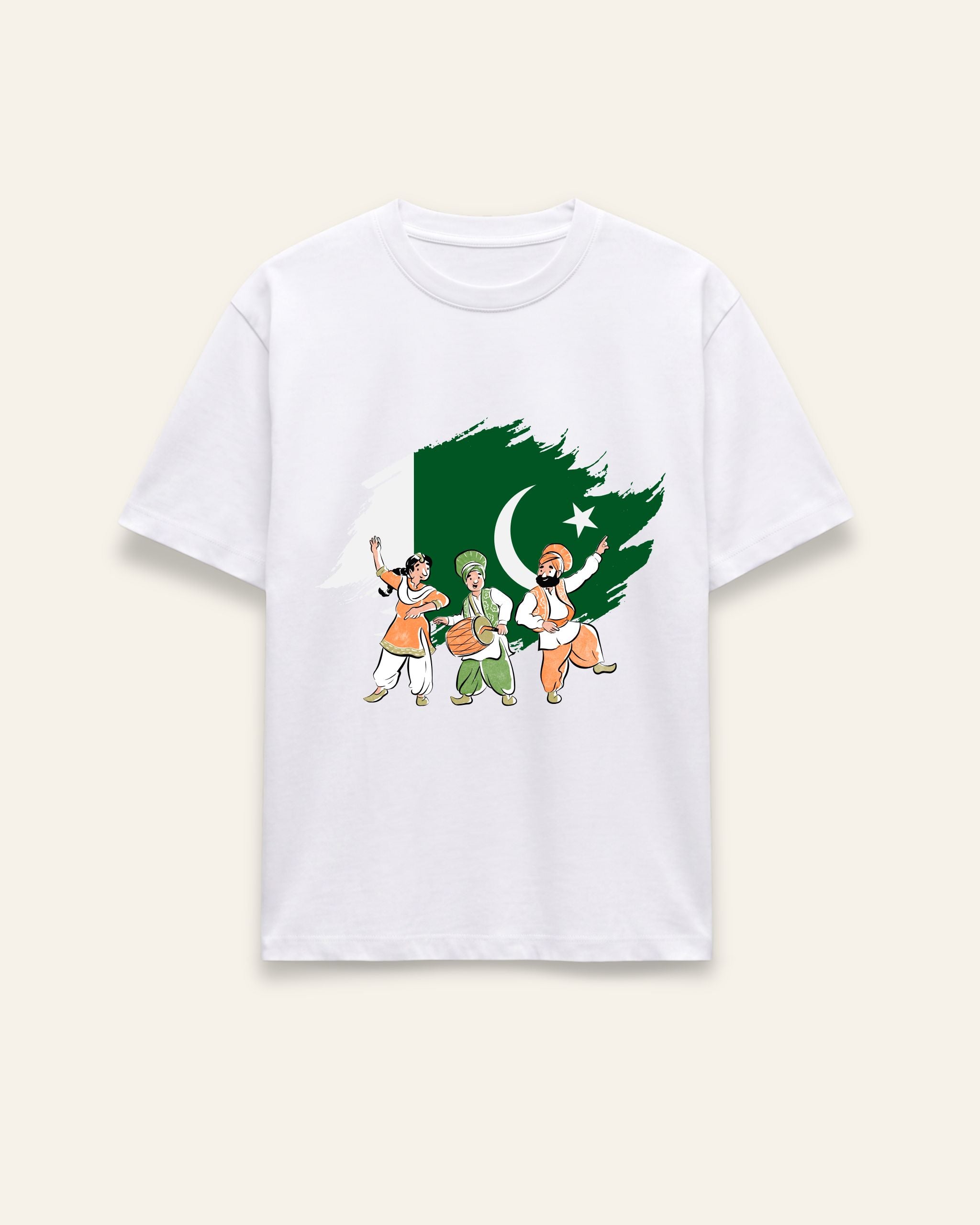 Matching Azadi Map & Flag Tees