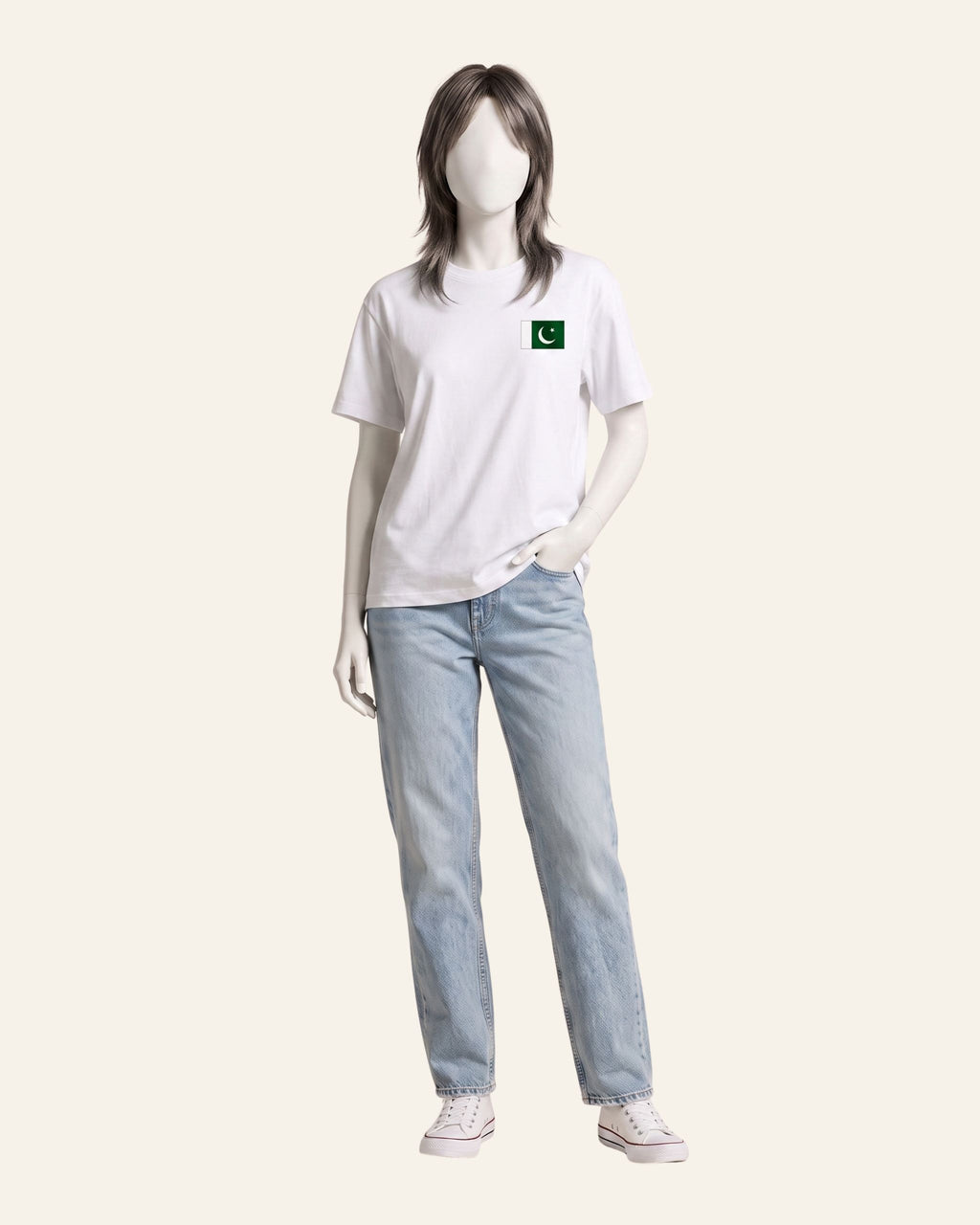 Ladies Flag Chest Tee