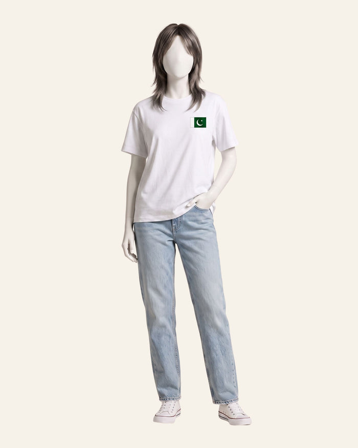 Ladies Flag Chest Tee