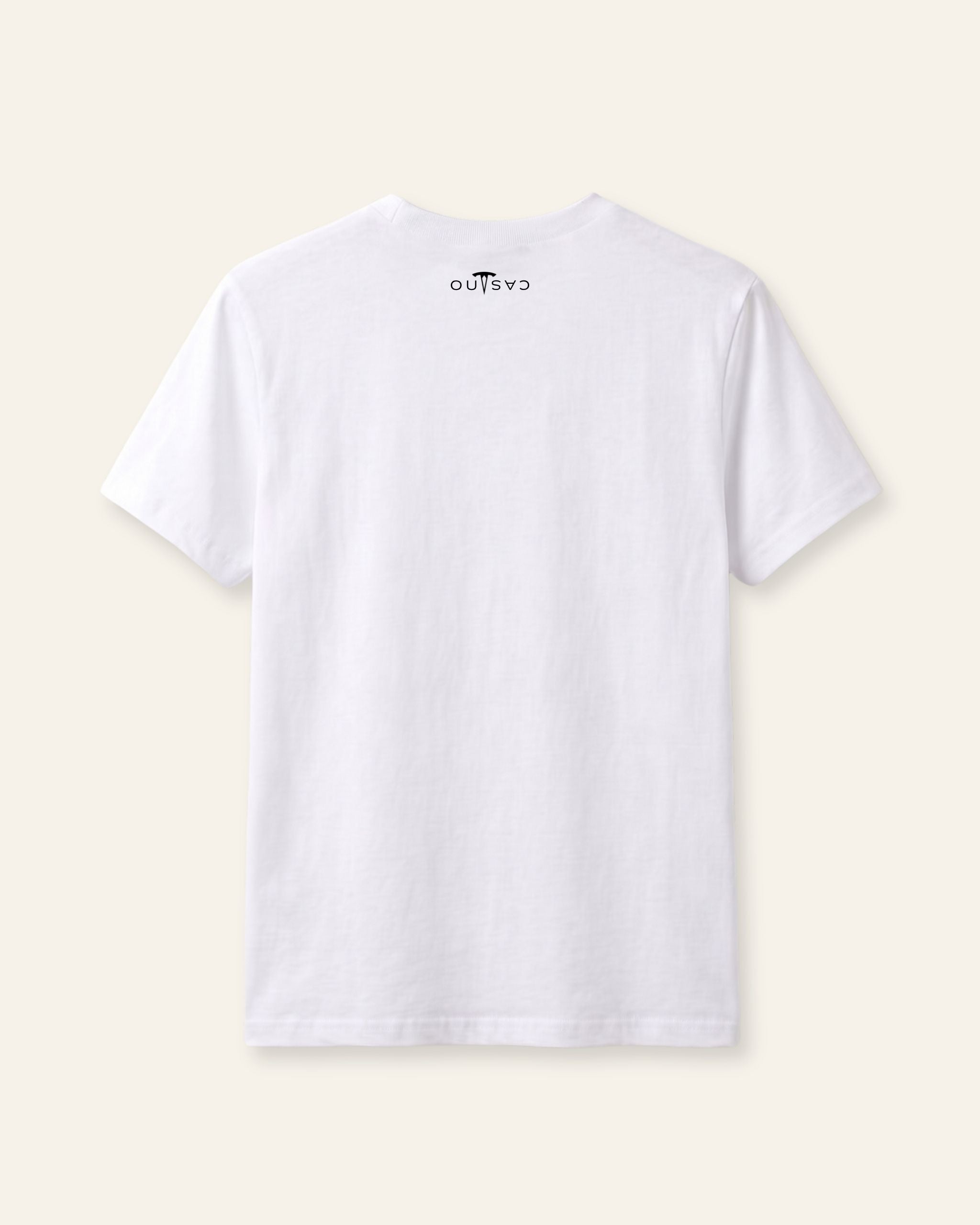 Girls Cat & Frog Tee — White