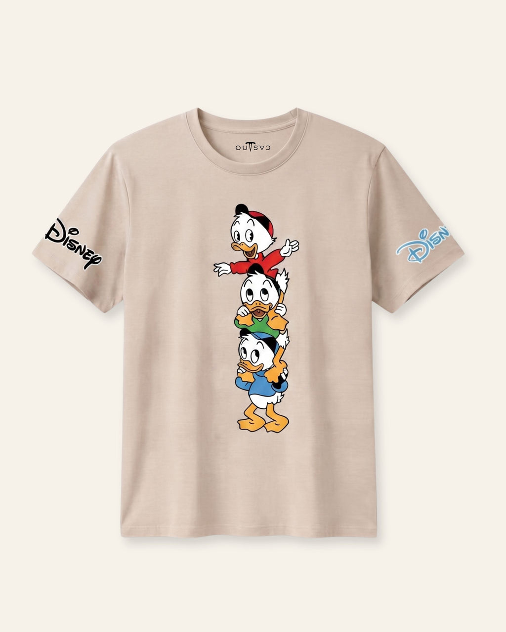 Women's Duck Family Graphic Tee — Cream