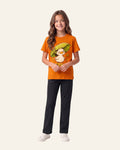 Girls Duck Umbrella Trouser Set — Orange
