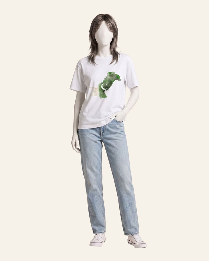 Ladies Crescent Chest Tee