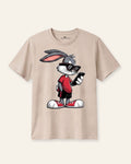 Matching Cartoon Bunny Tees