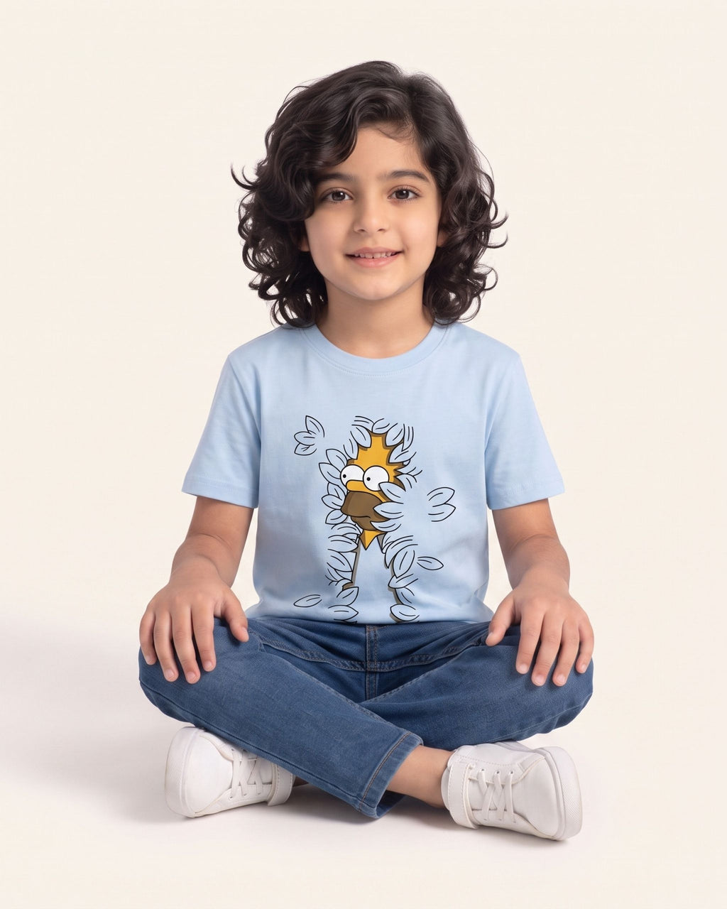 Boys Peekaboo Cartoon Tee
