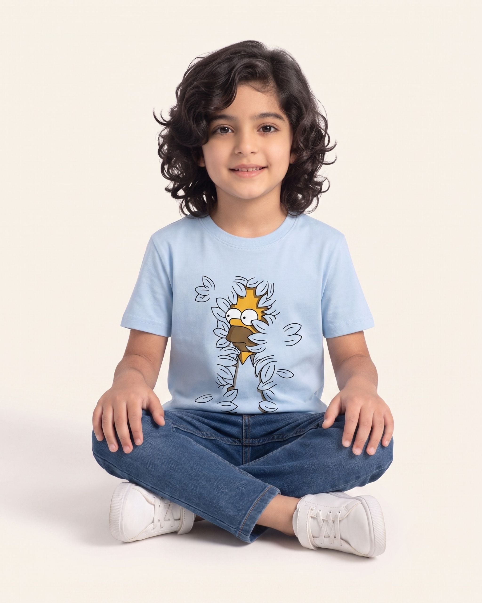 Boys Peekaboo Cartoon Tee