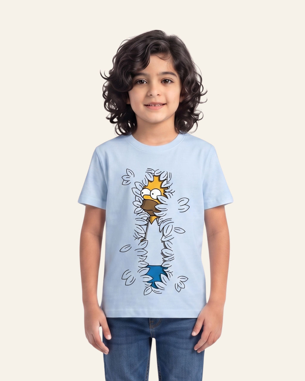 Boys Peekaboo Cartoon Tee