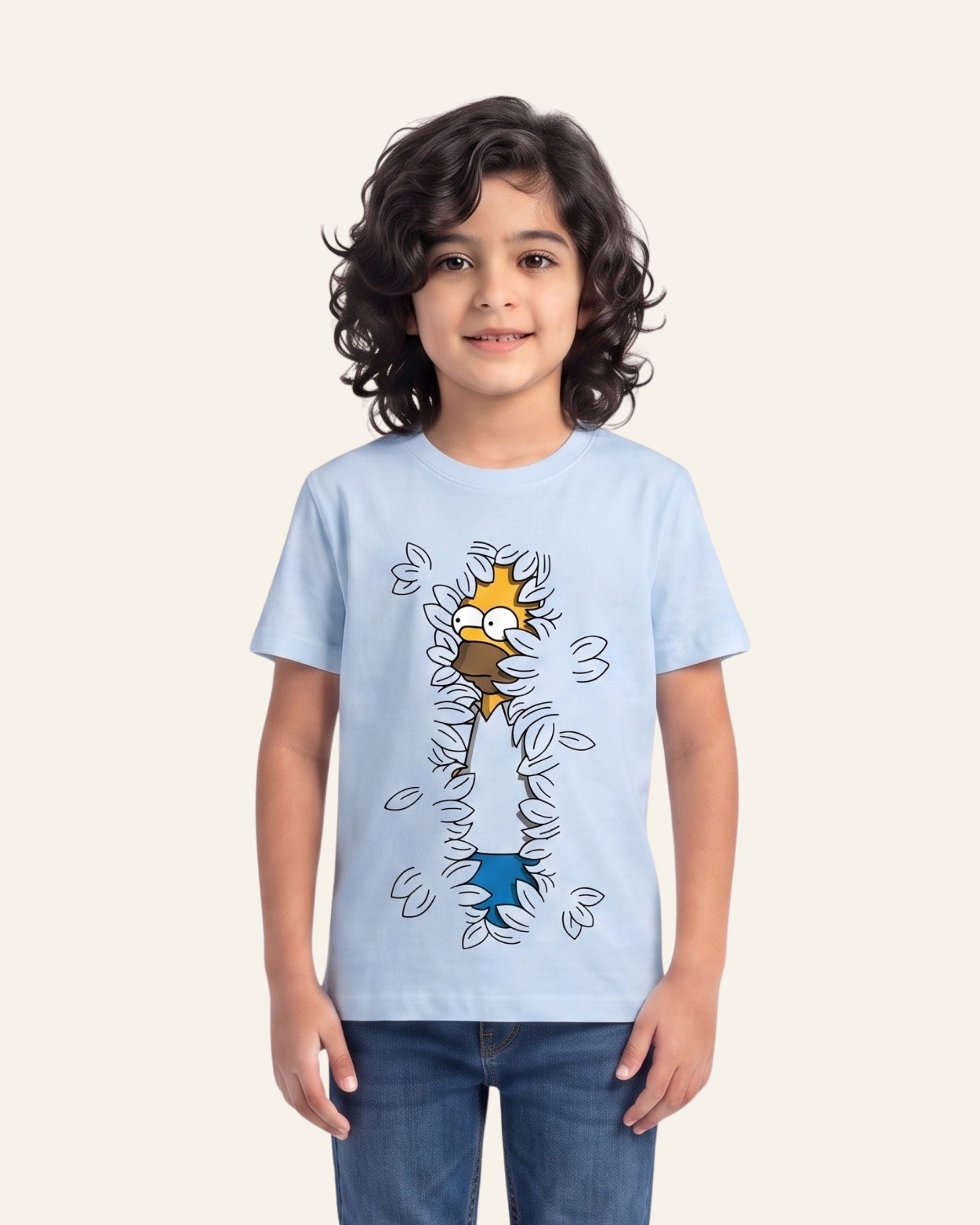 Boys Peekaboo Cartoon Tee