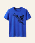 Boys Raven Tee — Royal Blue