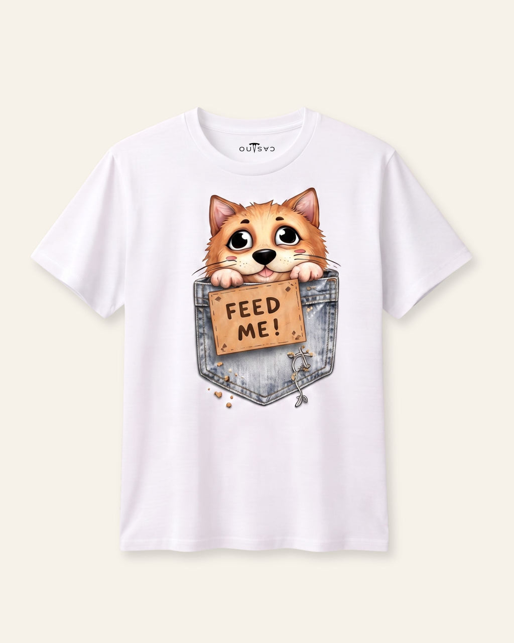 Matching Feed Me Kitten Tees