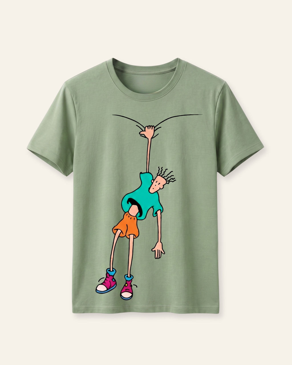 Boys Platypus Tee — Sage