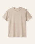 Adults light skin basic tee, front